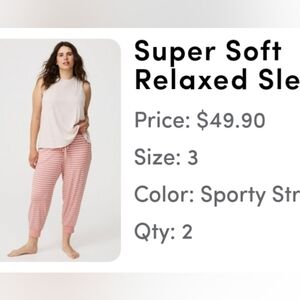 Torrid Super Soft Relaxed Pants Size 3